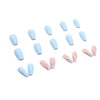 12 Sizes-24 Pcs Press On Nails W184
