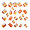 12 Sizes-24 Pcs Press On Nails Y1492