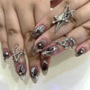 12 Sizes-24 Pcs Press On Nails JP2055