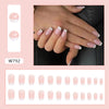 12 Sizes-24 Pcs Press On Nails W792
