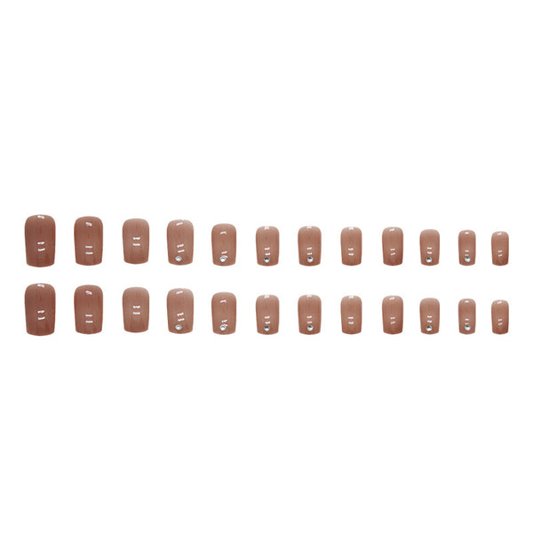 12 Sizes-24 Pcs Press On Nails Z754
