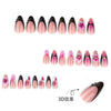 12 Sizes-24 Pcs Press On Nails JP4226