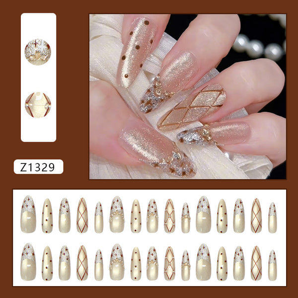 30 Pcs Press On Nails Z1329