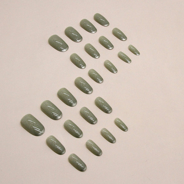 12 Sizes-24 Pcs Press On Nails W1330