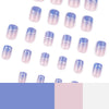 12 Sizes-24 Pcs Press On Nails JP3819