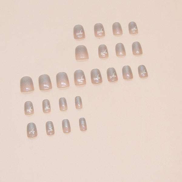 12 Sizes-24 Pcs Press On Nails Z865