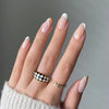 12 Sizes-24 Pcs Press On Nails JP1350