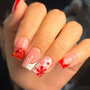 12 Sizes-24 Pcs Press On Nails Y050