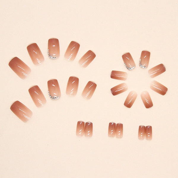 12 Sizes-24 Pcs Press On Nails Z567