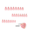 12 Sizes-24 Pcs Press On Nails JP4157