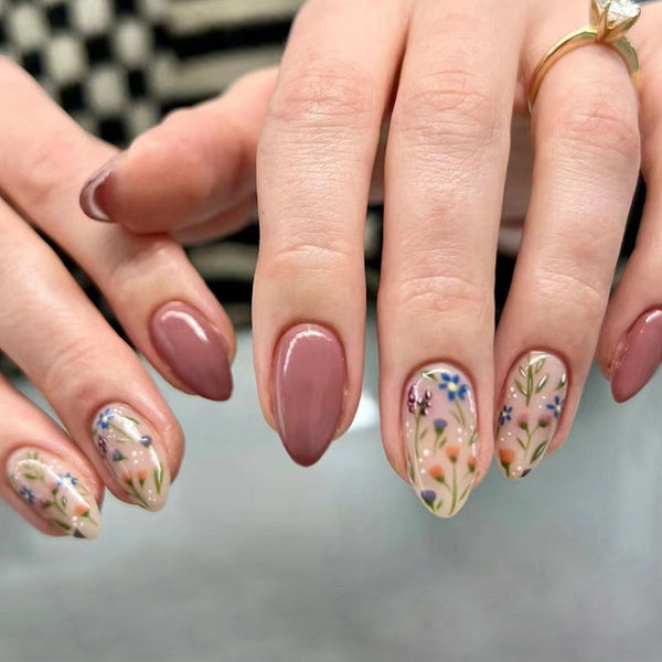 30 Pcs Press On Nails W1584