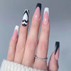 12 Sizes-24 Pcs Press On Nails W126