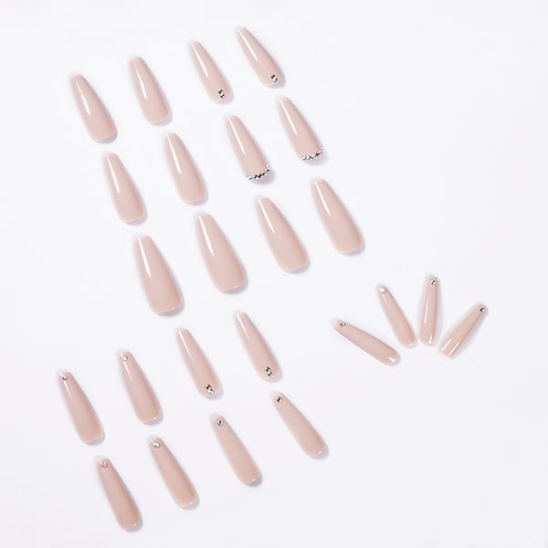 12 Sizes-24 Pcs Press On Nails JP1004