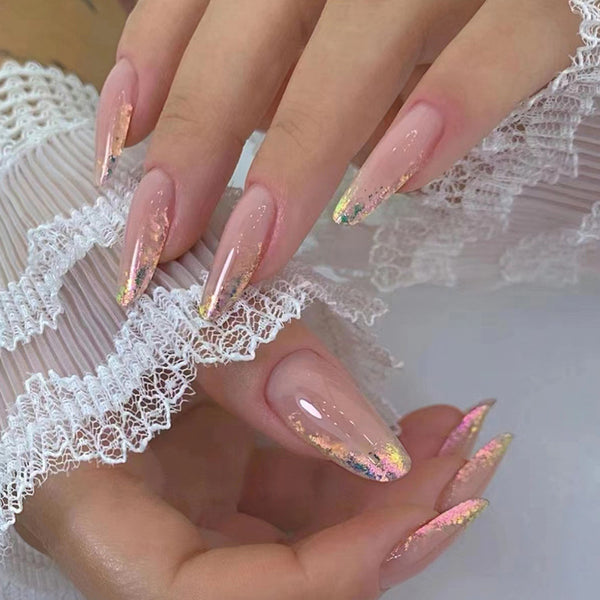 12 Sizes-24 Pcs Press On Nails W668