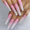 12 Sizes-24 Pcs Press On Nails W054