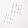 12 Sizes-24 Pcs Press On Nails JP1351