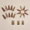 12 Sizes-24 Pcs Press On Nails Z510