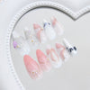 12 Sizes-24 Pcs Press On Nails Z1063