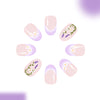 12 Sizes-24 Pcs Press On Nails C1227
