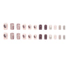 12 Sizes-24 Pcs Press On Nails Z490
