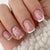 12 Sizes-24 Pcs Press On Nails C1075