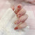 12 Sizes-24 Pcs Press On Nails JP1106
