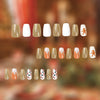 12 Sizes-24 Pcs Press On Nails JP2690