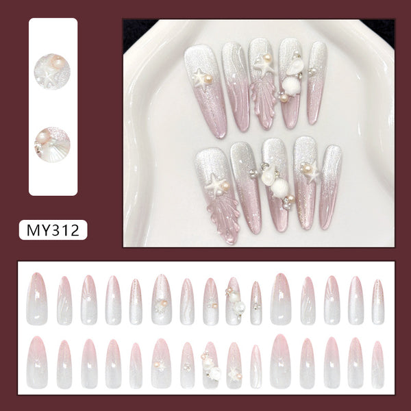 30 Pcs Press On Nails MY312