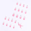 12 Sizes-24 Pcs Press On Nails JP1064