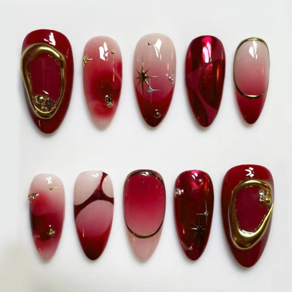 30 Pcs Press On Nails Z951