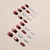 12 Sizes-24 Pcs Press On Nails Z749