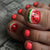 12 Sizes-24 Pcs Press On Nails Y1080