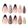 12 Sizes-24 Pcs Press On Nails JP3789