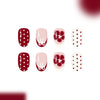 12 Sizes-24 Pcs Press On Nails C1413