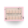 12 Sizes-24 Pcs Press On Nails GD56