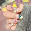 12 Sizes-24 Pcs Press On Nails Z597