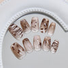 15 Sizes-30 PcsPress On Nails My264