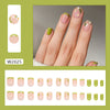 12 Sizes-24 Pcs Press On Nails W2025