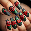 12 Sizes-24 Pcs Press On Nails Y1634