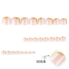 12 Sizes-24 Pcs Press On Nails JP3812