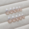 12 Sizes-24 Pcs Press On Nails Z918