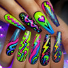 12 Sizes-24 Pcs Press On Nails Y1479