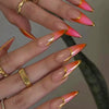 12 Sizes-24 Pcs Press On Nails W1649