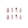 12 Sizes-24 Pcs Press On Nails JP1892