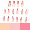 12 Sizes-24 Pcs Press On Nails JP1620