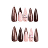 12 Sizes-24 Pcs Press On Nails JP3114