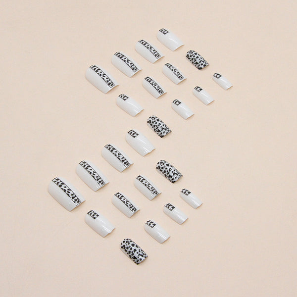 12 Sizes-24 Pcs Press On Nails W567
