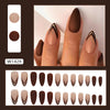 12 Sizes-24 Pcs Press On Nails W1428