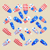 12 Sizes-24 Pcs Press On Nails Y1934