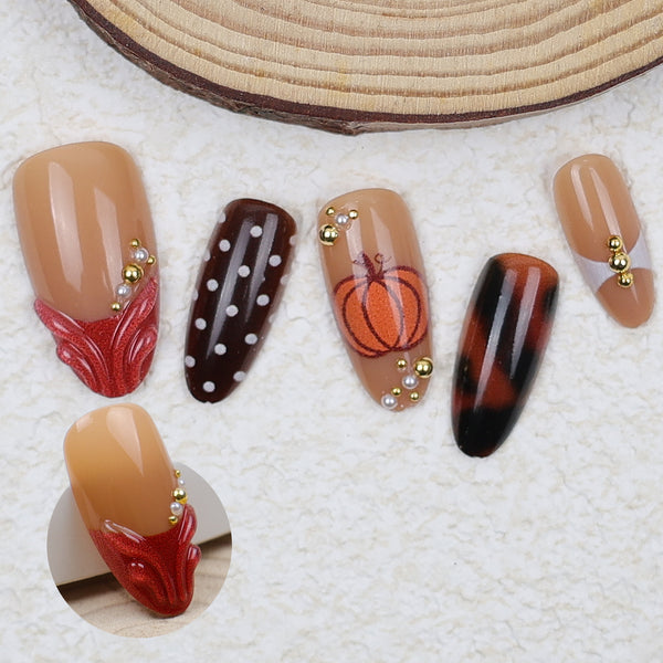 15 Sizes-30 Pcs Press On Nails JX-302